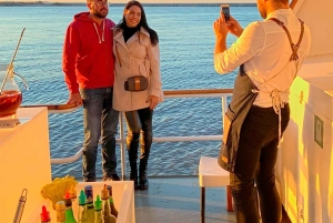Buenos Aires: Cruzeiro ao pôr do sol no Río de la Plata com bar aberto