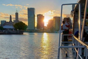 Buenos Aires: Cruzeiro ao pôr do sol no Río de la Plata com bar aberto
