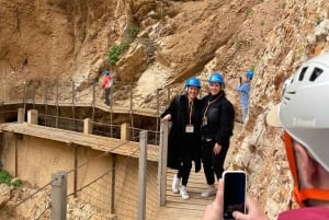 マラガ発カミニート・デル・レイ：往復バス+公式ガイド付きツアー