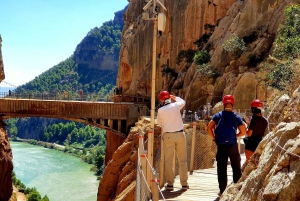 Caminito del Rey Guided Tour & Welcome Pack from Málaga
