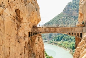 Caminito del Rey: bilhetes, visita guiada, transporte e água