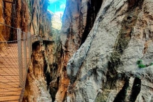 Caminito del Rey: Tour with Official Guide and Drink