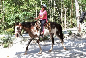 Cancun: Adventure Tour with Horseback, Cenote, ATV, Ziplines