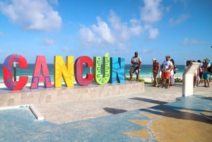 Cancun: bussikierros – kaupunkiseikkailu parhailla pysähdyksillä