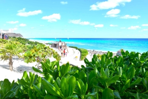 Cancun: bussikierros – kaupunkiseikkailu parhailla pysähdyksillä