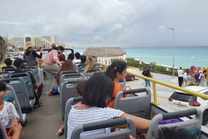 Cancun: bussikierros – kaupunkiseikkailu parhailla pysähdyksillä