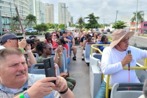 Cancun: bussikierros – kaupunkiseikkailu parhailla pysähdyksillä