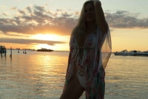 Cancún: Catamarantocht naar Isla Mujeres met open bar en lunch