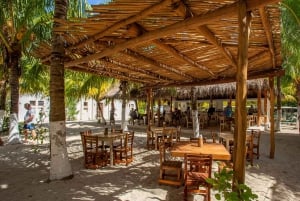 Cancún: Catamarantocht naar Isla Mujeres met open bar en lunch