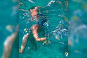 Cancun: Halbtägiger privater Katamaran für 35 Gäste