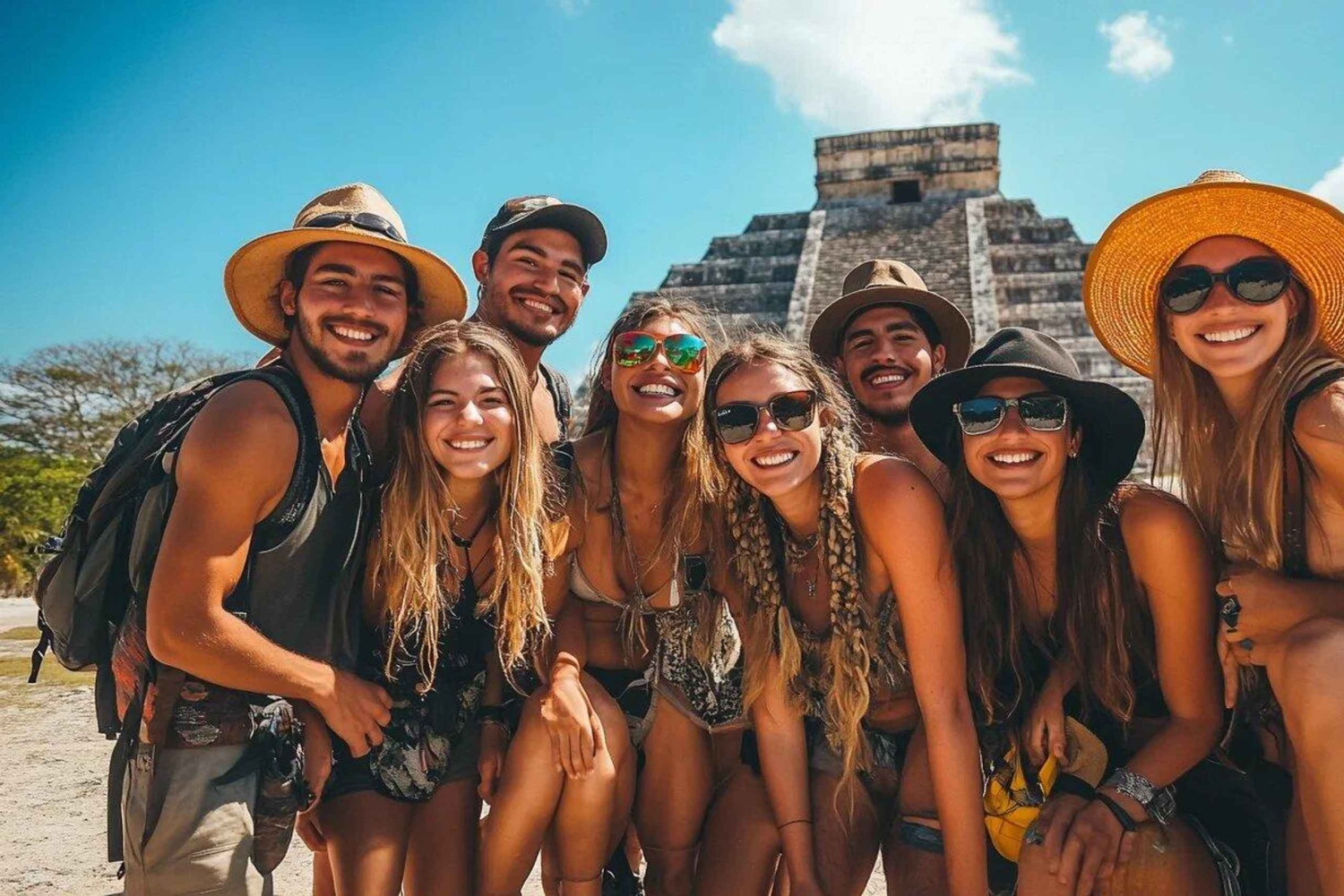 Cancún al completo: Ruinas de Chichén-Iztá, Cenote y Valladolid