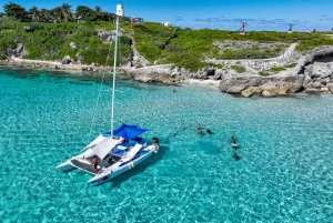 Cancún: Isla Mujeres All-Inclusive privat katamaran-tur