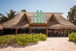 Cancún: Catamarán Premium con transporte y tasa portuaria