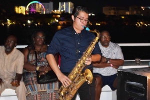 Cancún: Romantische avond in galjoen met diner en open bar