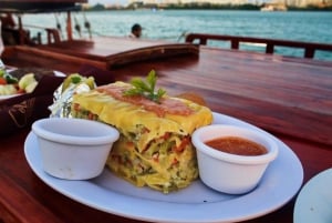 Cancún: Romantische avond in galjoen met diner en open bar