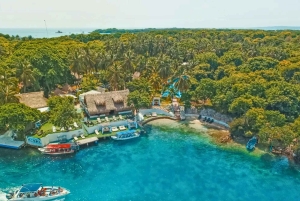 Cartagena: 6-Stop Rosario Islands Snorkel, Aquarium, & Lunch