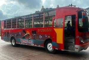 Cartagena: Excursão de ônibus Chiva Party com entrada na discoteca