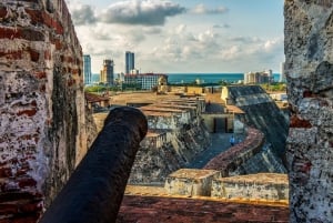 Cruisetour door Cartagena: kasteel, Popa en historisch centrum (4 uur)