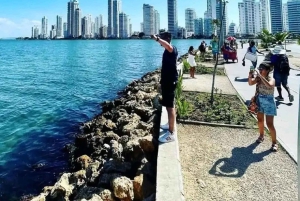 Cartagena: Tour panorámico de la ciudad, monumentos, murallas, castillo