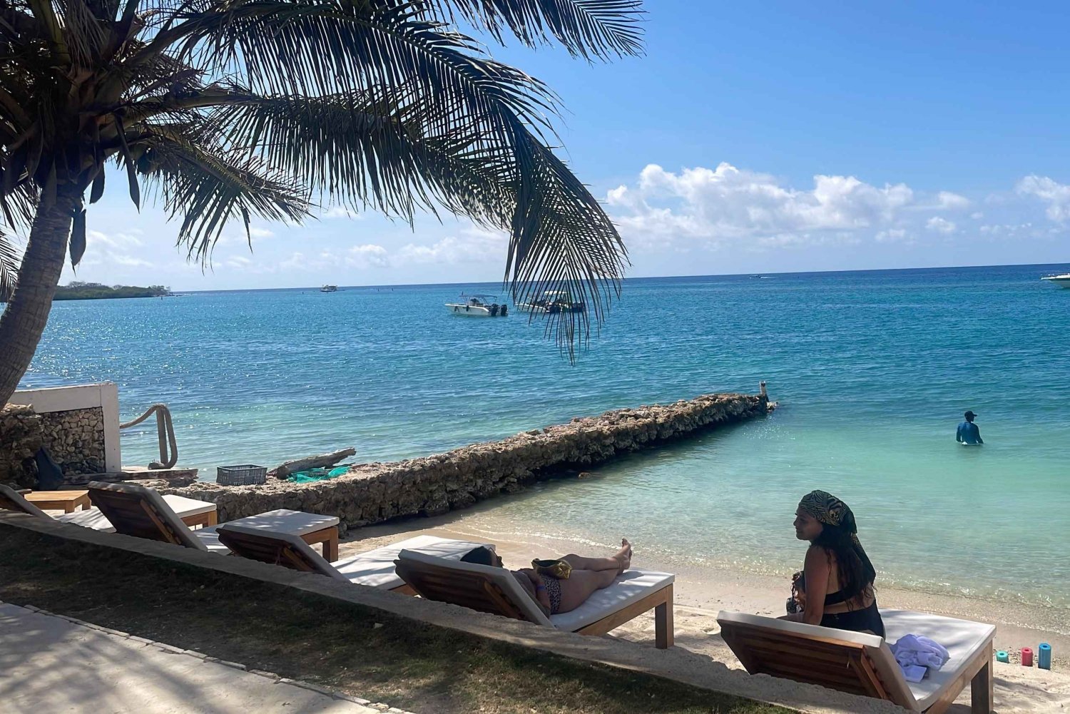 Cartagena: ILHA PRIVADA em Rosário com cocktail tropical