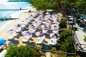 Cartagena: Rosario Island Beach Club Day Trip and OPEN BAR