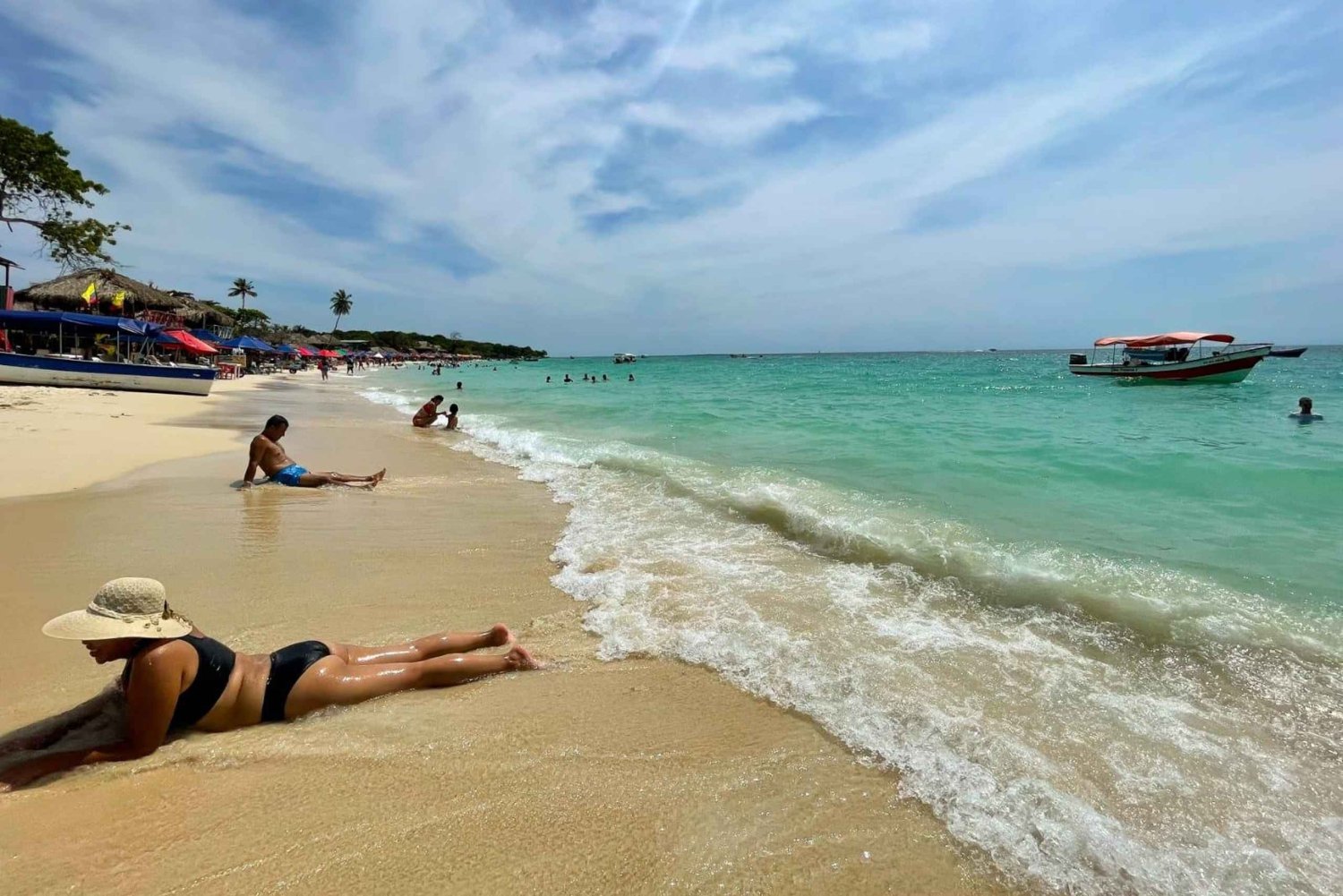 Cartagena: Besuch von 4 Zielen mit dem Boot und Mittagessen