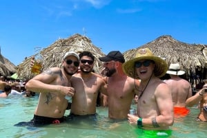 Cartagena: Besuch von 4 Zielen mit dem Boot und Mittagessen