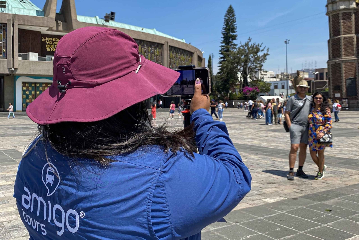 CDMX: Visita guiada às Pirâmides de Teotihuacan e ao Santuário de Guadalupe