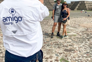 CDMX: Visita guiada às Pirâmides de Teotihuacan e ao Santuário de Guadalupe