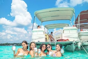 コスタマヤ発チャチョベン遺跡とバカラルラグーンのボートツアー