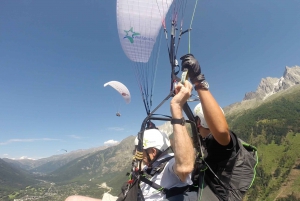 Chamonix and Paragliding Tour