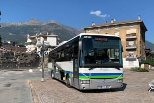 Chamonix: Bustransfer nach/von Courmayeur