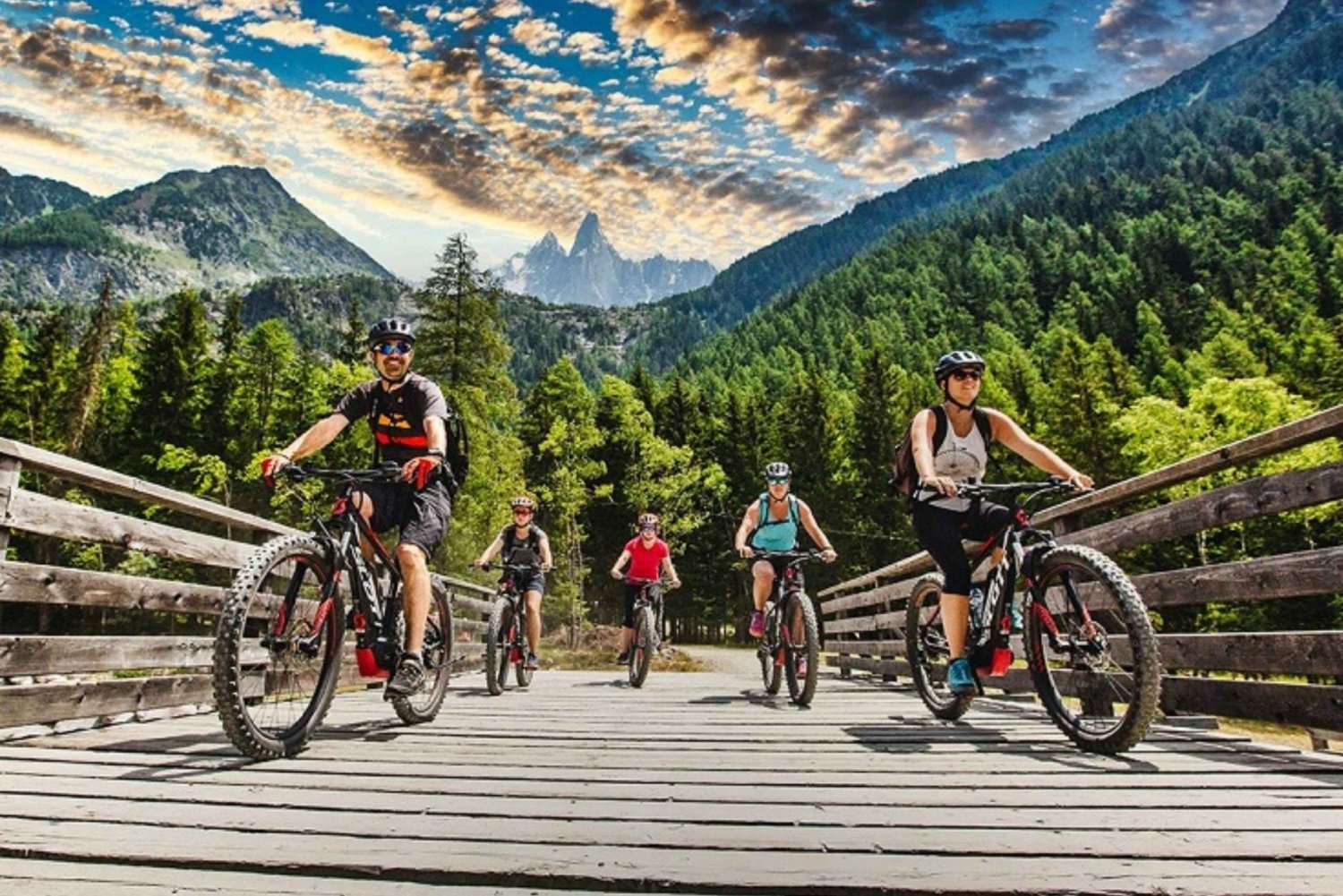 Chamonix, descubrimiento del valle en bicicleta de montaña eléctrica