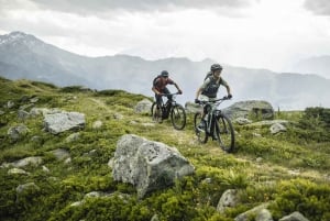Chamonix, upptäckt av dalen med elektrisk mountainbike