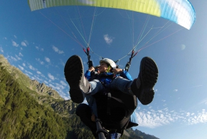 Chamonix-Mont-Blanc: Tandem-paragliding-flyvning i bjergene