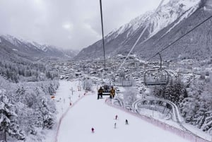 Chamonix: Private 1st Ski Lesson with Equipment and Clothing