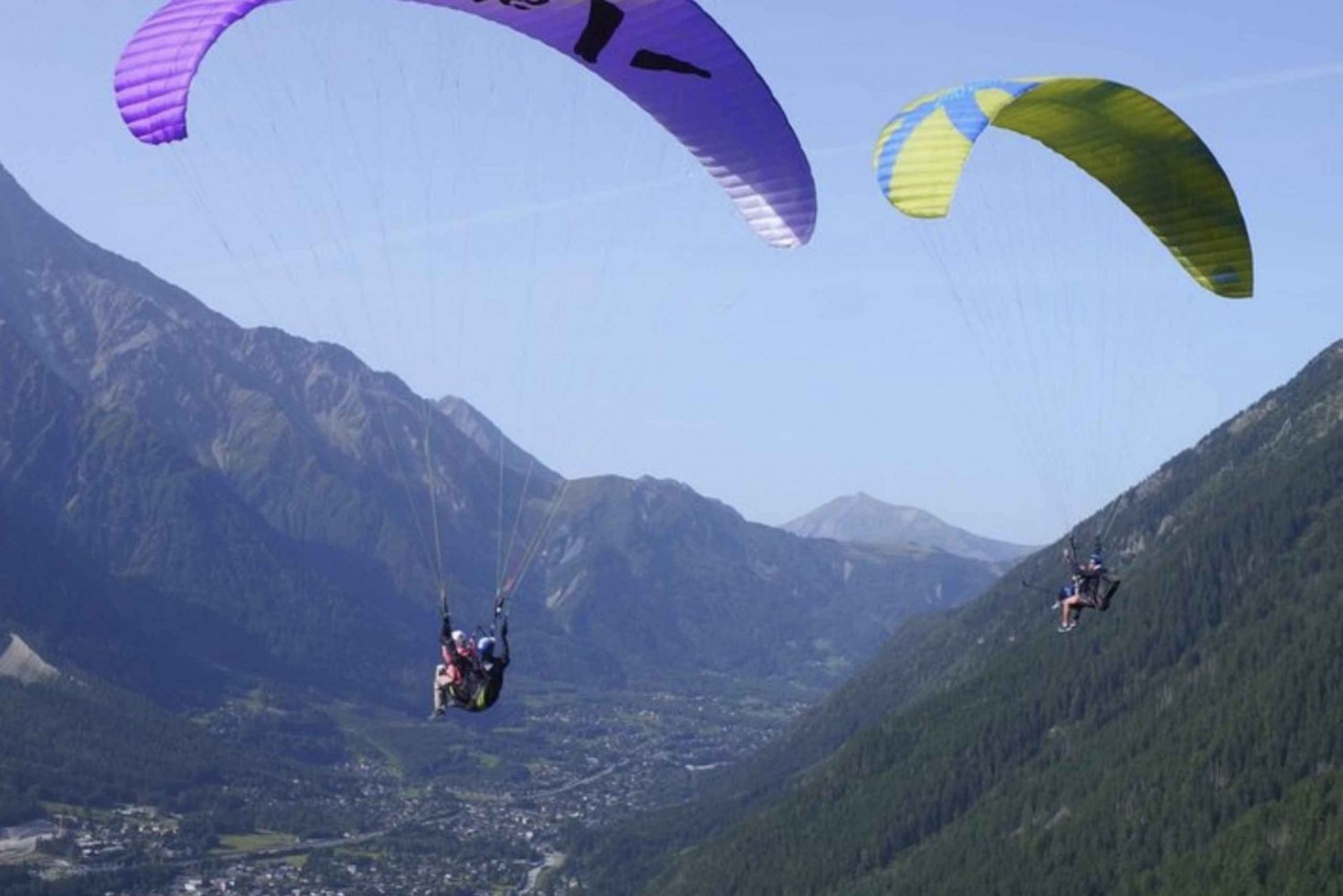 Chamonix: Tandem Paragliding Flight