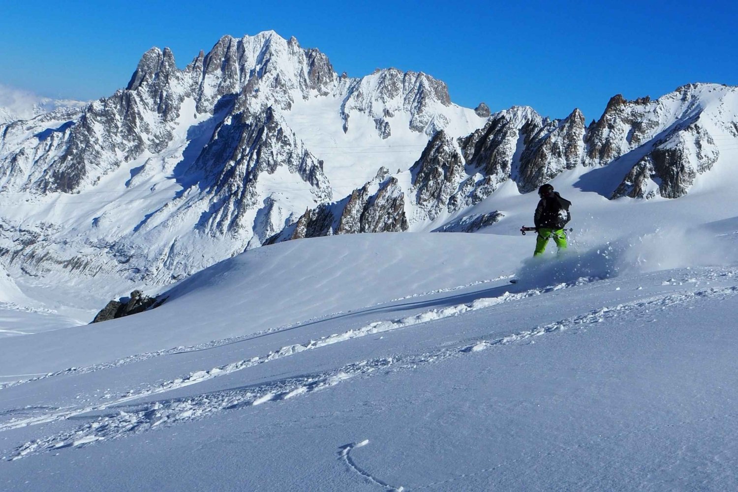 Chamonix: Vallée Blanche Ski Descent with Guide