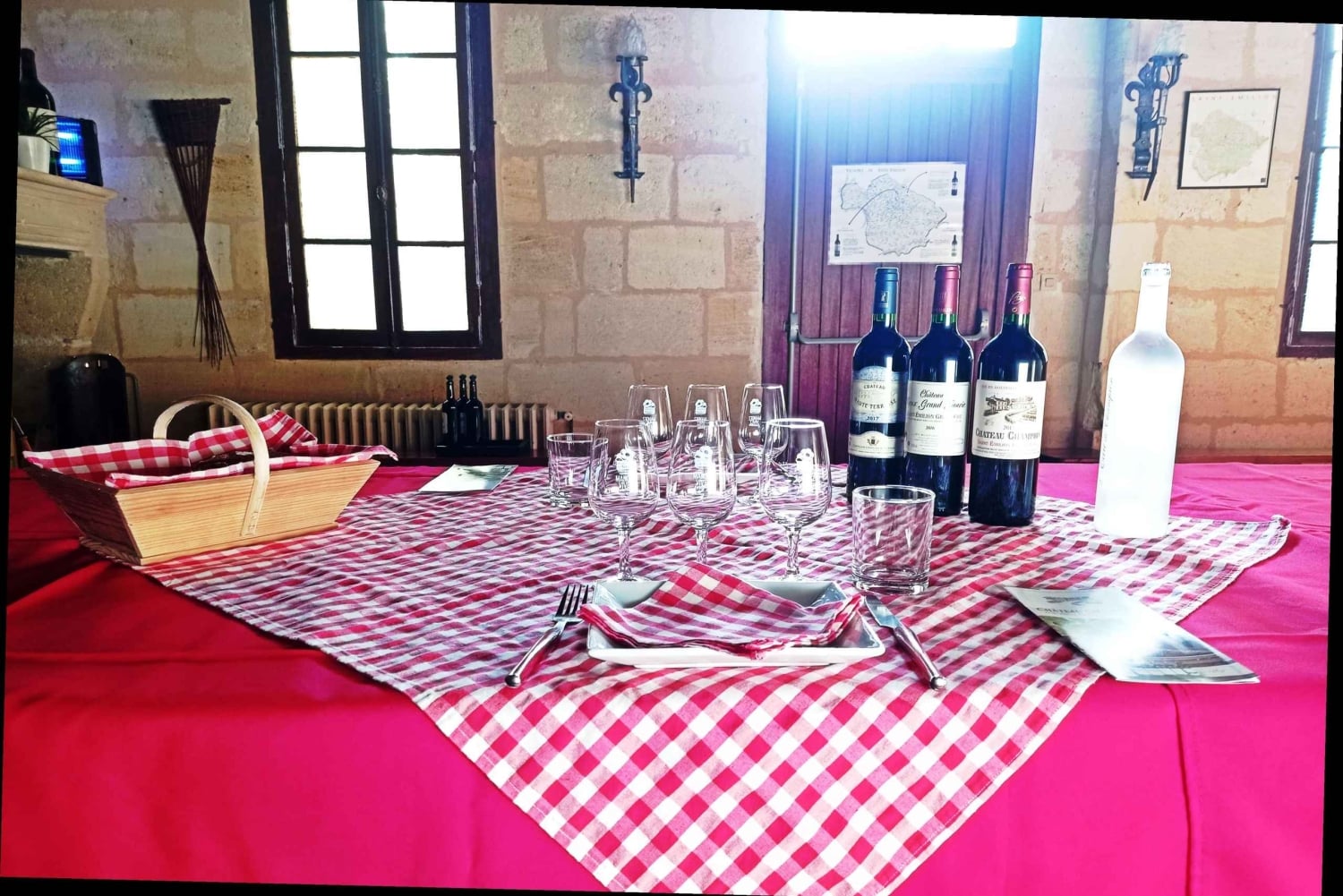 Château Champion: Tour and tasting with tapas