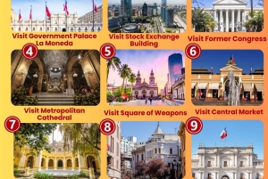 Chile: Excursão a pé em Santiago