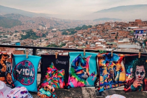 Stadsvandring Graffiti Tour Comuna 13 + Medellín centrum