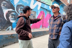 Ciudad Bolívar district by cable car, tour, and graffiti workshop