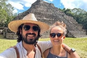 Costa Maya: Chacchoben Maya City og Bacalar Lagoon Tour