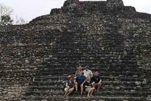 Costa Maya: Chacchoben Maya City og Bacalar Lagoon Tour