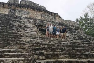 Costa Maya: Chacchoben Maya City og Bacalar Lagoon Tour