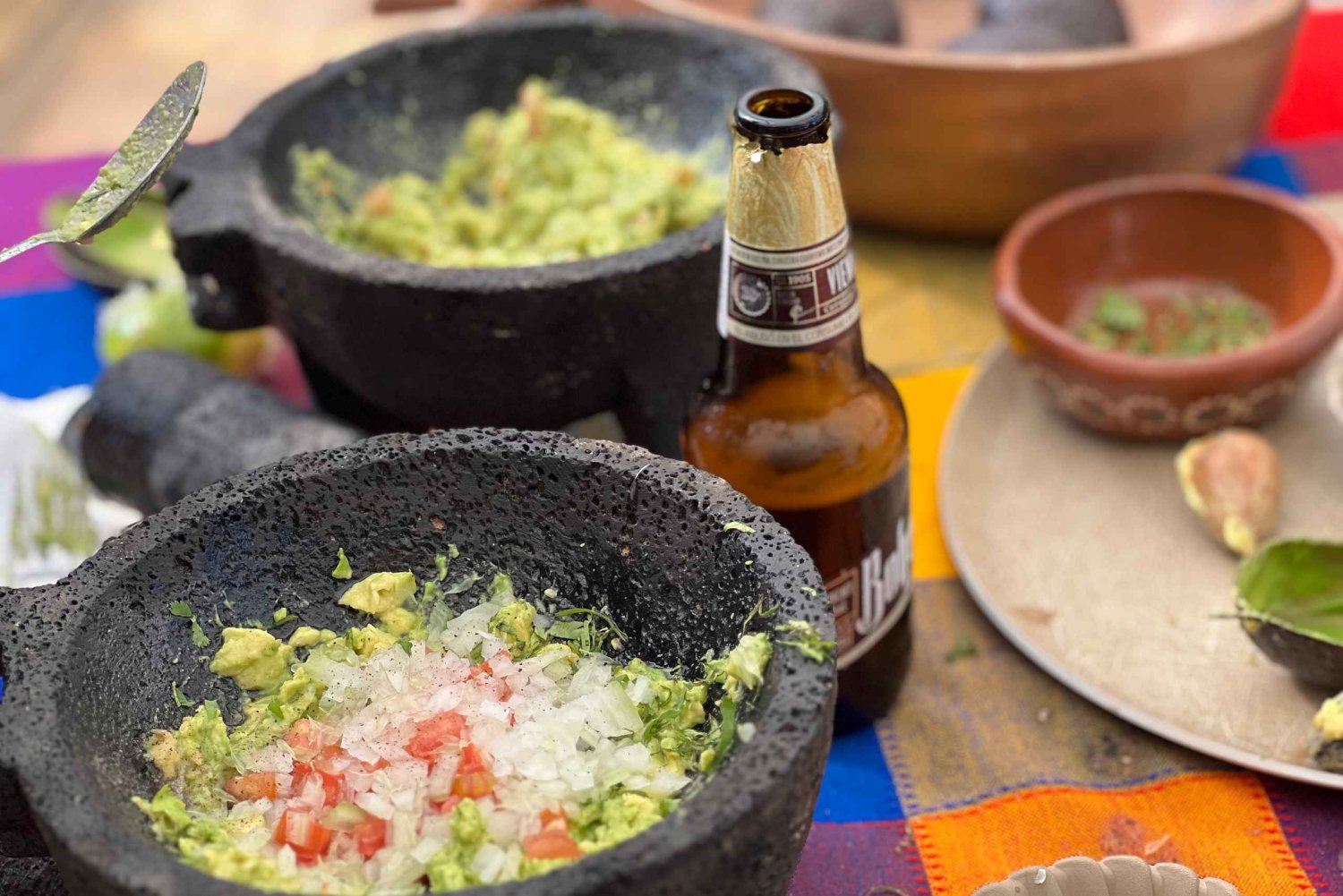 Costa Maya:Taco's, tostada's & margarita's proeverij + massage