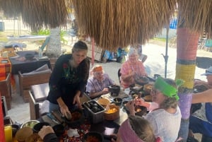 Costa Maya:Taco's, tostada's & margarita's proeverij + massage