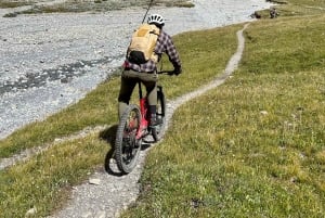 Courmayeur: E-Bike Guided Tour Val Veny, Val Ferret