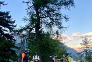 Курмайор: опыт электровелосипеда в Валь Вени