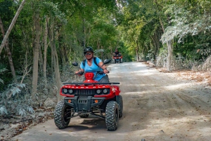 cozumel atv off road adventure to Jade Cavern